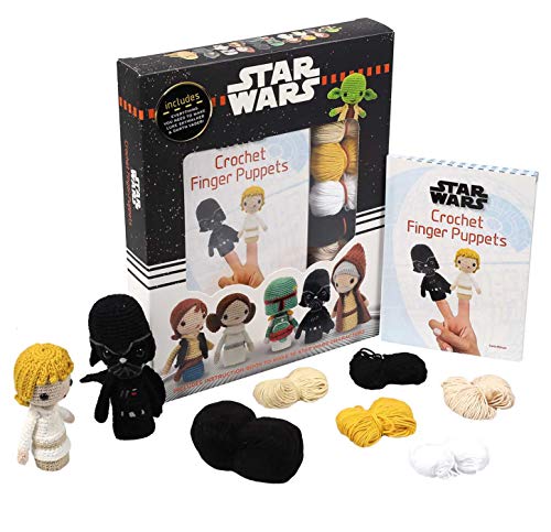 Star Wars Crochet Finger Puppets (Crochet Kits) - WoodArtSupply