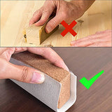 EMILYPRO Cork Sanding Blocks 4-1/4"x 2-3/8" x 1-3/16" Hand Sanding Tool for sandpaper - 3pcs EMILYPRO