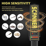 Metal Detector Wand - Handheld Security Wand,Metal Detector,High-Sensitivity Accuracy Safety Bars for Lumber Woodworking (with Light) HEYOURTOR