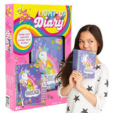 Just My Style Light Up Diary, Personalized Journal With Lock and Key, Great Gift For Girls & Tweens, Perfect for Summer Camp or Sleep-Away Camp, Gel Just My Style