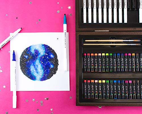 Art 101 Multimedia Illustration Art Set, Assorted Colors, 85 Pieces (53085) Art 101 USA