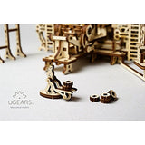S.T.E.A.M. Line Toys UGears Mechanical Models 3-D Wooden Puzzle - Mechanical Robot Factory UGEARS