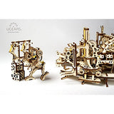 S.T.E.A.M. Line Toys UGears Mechanical Models 3-D Wooden Puzzle - Mechanical Robot Factory UGEARS