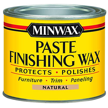 Minwax 785004444 Paste Finishing Wax, 1-Pound, Natural Minwax