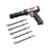 Ingersoll Rand 135MAXK Air Hammer Kit, includes 5-peice Chisel Set, 2600 BPM, 3" Stroke, 3/4" Bore Diameter, Large Ingersoll Rand