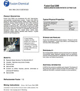 Machining and Grinding Fluid by Fusion Chemical | Cutting Oil for Drilling Metal | Fusion Cool 2269 | Semisynthetic Microemulsion Coolant | Extended Fusion Chemical
