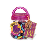 B. toys – Pop Arty! 150 Pcs- Jewlery Making Kit- Creative Pop Snap Bead Set for Kids –DIY Craft Jewelry Making Kit –Necklaces, Rings, Bracelets – 4 B. toys