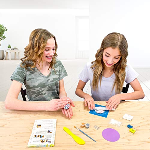 Hapinest DIY Clay Jewelry Dish Arts and Crafts Kit Gifts for Girls Kids Ages 8 9 10 11 12 Years Old Hapinest