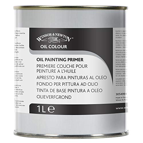 Winsor & Newton Oil Painting Primer, 1 Litre (33.8-oz) Can - WoodArtSupply