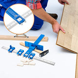 Cabinet Hardware Jig Mounting Template Drill Guide Sleeve Drawer Pull Jigs handle jig Power Tools Drilling Punch Locator Wood Drilling Dowelling TOURACE