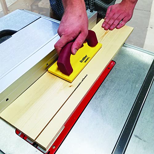 Milescraft 7334 Safety Bundle - Includes Feather Board, Push Stick, and FREE Grabber push block. Ideal for use on router tables, table saw, jointers, Milescraft