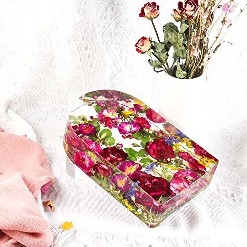 Large Silicone Molds for Resin, Large Resin Molds, Arched Shapes Silicone Molds for Resin Casting for Flowers Preservation, Books Desktop Organizer, OMDBAGD