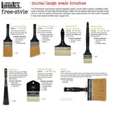 Liquitex 1301002 Professional Freestyle Large Scale Brush, Paddle 2-inch Liquitex