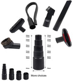 Vacuum Attachments for Shop vac Accessories 1 1/4 inch 1 3/8 inch Vacuum Cleaner Accessories, Universal Vacuum Hose Adapters MZY LLC