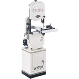 Shop Fox W1706 14" Bandsaw with Cast Iron Wheels & Deluxe Aluminum Fence Shop Fox
