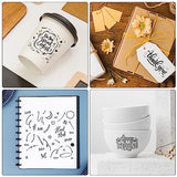 DOOHALO Metallic Grey Black Pens for Cricut Maker 3/Maker/Explore 3/Air 2/Air 1.0/0.8/2.0/2.5 Variety Point Tips Gel Glitter Markers for drawing DOOHALO