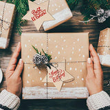 60 Pieces 5 Inch Unfinished Wooden Star Blank Natural Wood Slices Wooden Cutout Tiles for DIY Crafts Home Decoration Painting Staining Coopay