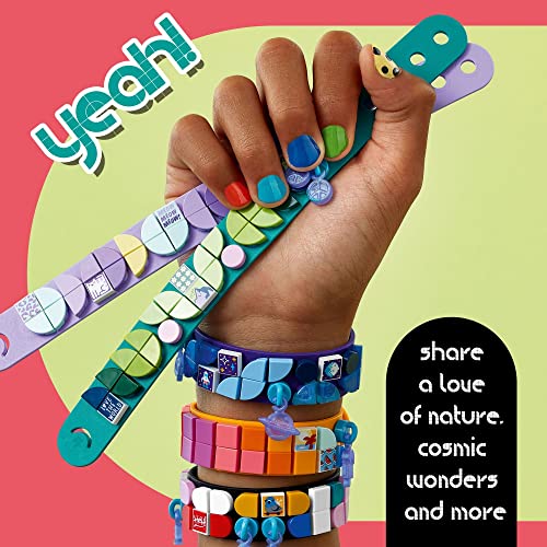 LEGO DOTS Bracelet Designer Mega Pack 41807, 5in1 DIY Creative Toy, Friendship Jewelry Making Kit for Girls & Boys, Birthday Gift - WoodArtSupply