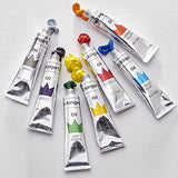 KINGART PRO Oil Paints (12 ml), Set of 24 Assorted Colors KINGART