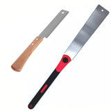 2pcs Hand Saw Set,12" Wood Saw, Flush Cut Saw and 26" Japanese Saw, Double Edge Japanese Saw,3-Edges Sharp Blade Ryoba Saw CDIYTOOL