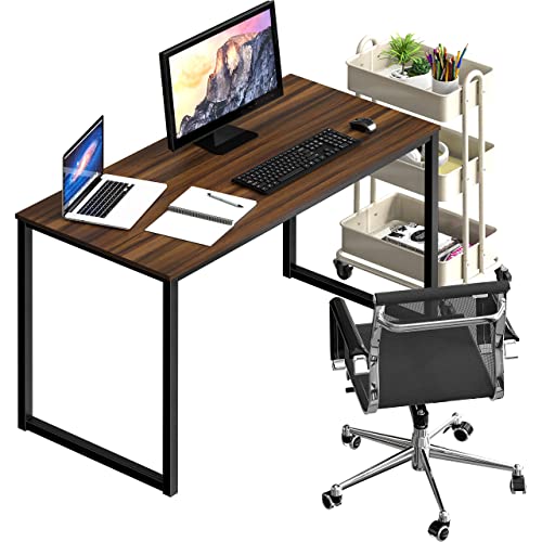 SHW Home Office 40-Inch Computer Desk, Walnut SHW