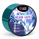LET'S RESIN Resin Tape,2Inch Wide x 108FT Long Epoxy Tape,Thermal Adhesive Tape,High-Temperature Heat Insulation, Easy Peel, Release Resin Tape for LET'S RESIN