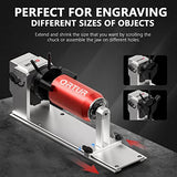 ORTUR YRC1.0, Y-axis Rotary Chuck for Most Laser Engravers, Jaw Chuck Rotary, Y-axis Rotary Roller Engraving Module for Engraving Cylindrical Ortur