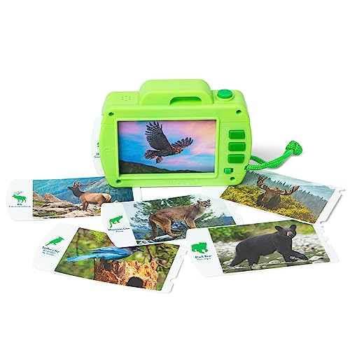 Melissa & Doug Rocky Mountain National Park Sights and Sounds Wooden Toy Camera Play Set - Photo Cards Make Animal Sounds, Search and Find Pretend Melissa & Doug