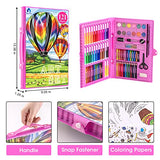 VigorFun Art Kit, Drawing Painting Art Supplies for Kids Girls Boys Teens, Gifts Art Set Case Includes Oil Pastels, Crayons, Colored Pencils, VigorFun