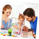 Kisangel 20Pcs Unfinished Wood dice Unfinished Wood Cube Wood Game dice Blank Wooden dice 16mm dice Unfinished Blank dice Blank Square Blocks Blanks Kisangel