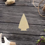 Arrowhead Wood Craft Unfinished Wooden Cutout Art DIY Wooden Signs Inspirational Wall Plaque Farmhouse Woodshop Garage Wall Decor for Laundry Room Arupkeer