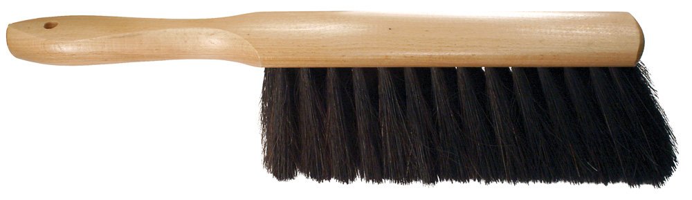 PFERD 89400 Maintenance Plastic Block Heavy Duty Line Coarse/General Purpose Sweep Counter Duster, Black Tampico Bristles, 2-1/2" Trim Length, 8" Pferd