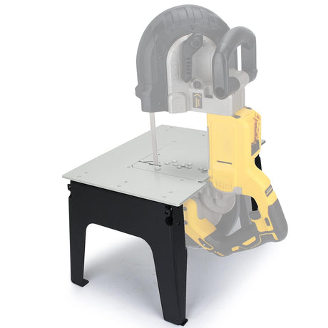 DITKOK Band Saw Stand Portable Table Alloy Steel Base for DeWalt Band Saw, for Milwaukee for Makita Band Saw, Powder Coated Table DITKOK