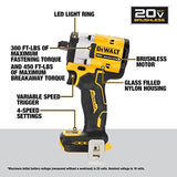 DEWALT ATOMIC 20V MAX* 1/2 in. Cordless Impact Wrench with Hog Ring Anvil (Tool Only) (DCF921B) DEWALT