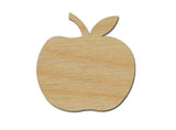 Apple Wood Shape Cut Out Unfinished Wooden Fruit Laser Cut Craft Supplies (10" inch 1 Piece) nuKE26 konkneleuh