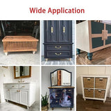 Btibpse 4 Inch Wooden Furniture Legs, Solid Wood Unpainted Replacement Furniture Legs, Ottoman/Loveseat Replacement Legs, Cabinet Btibpse