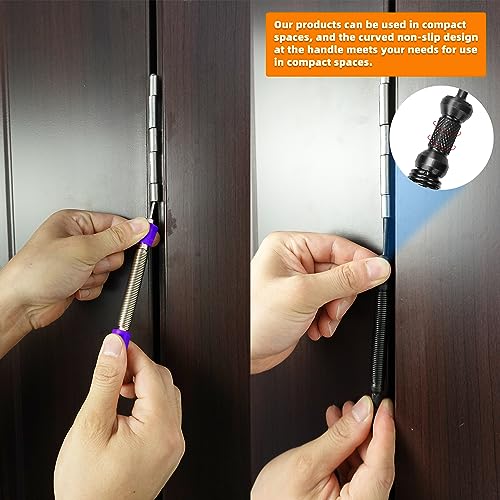 TYRWEEY 2-Piece Nail Setter Dual Head Nail Set, Dual Head Nail Setter & Hinge Pin Remover Punch Set, Nail Setter Features 1/32-in, 1/16-in, 1/8-in TYRWEEY