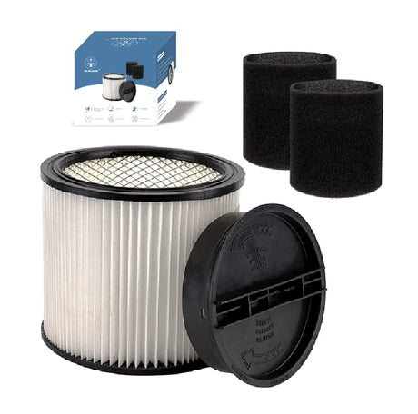 Replacement Filter For Shop Vac Filters 90304 90585 Wet Dry Shop Vac Filter - Perfect for Wet/Dry vacuum cleaner Shop vac Filters 5 Gallon and above YH Maialan