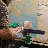 Lathe Tool Rest 5/8 Inch Post Stainless Steel Wood Lathe Tools Rest, Wood Lathe Turning Accessories for Woodworking, 12 Inch YEIXCIKA