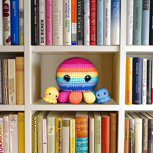 Crochetta Crochet Kit for Beginners, Crochet Kit Step-by-Step Video Tutorials, Crochet Starter Kit Learn to Crochet Kits for Adults Kids Beginners, Crochetta