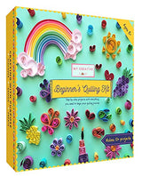 MY CREATIVE CAMP Beginner's Quilling Kit - DIY Craft Kit for Kids and Adults - 10 Projects with Instructions, Storage Box, Gem Stickers, Tools, MY CREATIVE CAMP