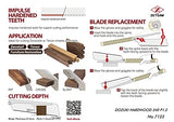 Z-saw DOZUKI HARDWOOD (240) 240mm Z-saw
