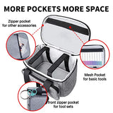 Boczif Carrying Case Compatible with Cricut Mug Press Machine, Travel Tote Bag for Cricut Joy Accessories & Craft Pens and Tool Set, Portable Storage Boczif