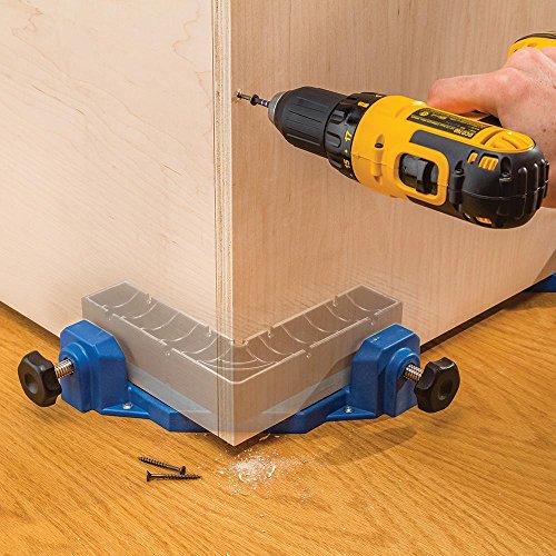 Rockler Clamp-It Corner Clamp Jig - Glass-Filled Polycarbonate Woodworking Clamps - Corner Clamps to Hold Panel Parts Together - Right Angle Clamp ROCKLER