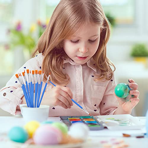 UPINS 30 Pcs Paint Brushes,Small Brush Bulk for Detail Painting UPINS