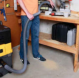 WORKSHOP Wet/Dry Vacs Vacuum Accessories , 1-7/8-Inch x 10-Feet Heavy Duty Contractor WS17823A Wet/Dry Vac Hose for Wet/Dry Shop Vacuums WORKSHOP Wet/Dry Vacs