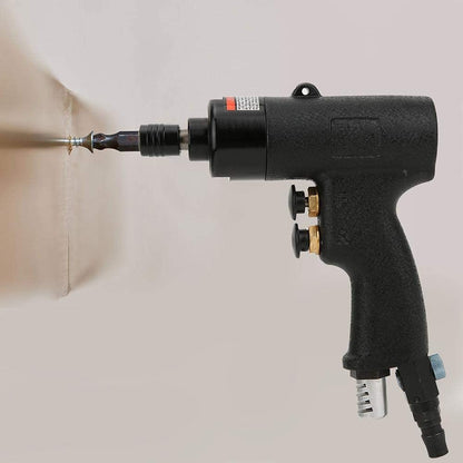 Pneumatic Screwdriver, 8H Industrial Grade Gun Type Impact Air Screwdriver with Environmental Protection for Furniture Assembly - WoodArtSupply