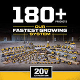 DEWALT 20V MAX* XR Cordless Drill Combo Kit, Brushless, 5-Tool (DCK594P2) DEWALT