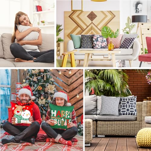 AMDAILY 114Pcs Sublimation Blanks Set - Adult DIY Art Craft Kit with Mouse Pad, Makeup Bag, Keychain, Earring, Pillow Cover, Coaster, Garden Flag - AMDAILY