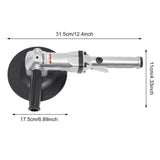 Efficient 7-Inch Pneumatic Air Angle Sander - High Speed, Energy-Saving, Versatile Polishing Tool for Pros and DIY Enthusiasts Haraisyo